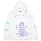 Himalayas Tattoo Hoodie - White