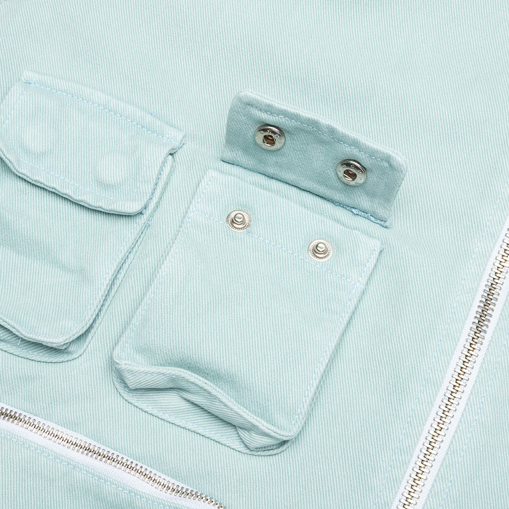 Hunter Zip Up - Teal