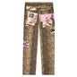 Patchwork Hiker Pants - Leopard