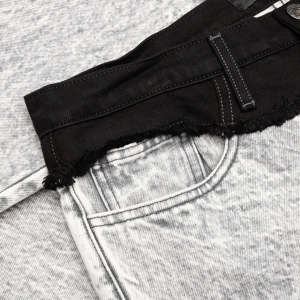 Siberia Mixed Jeans - Grey