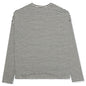 Striped Logo L/S Tee - Grey Striped