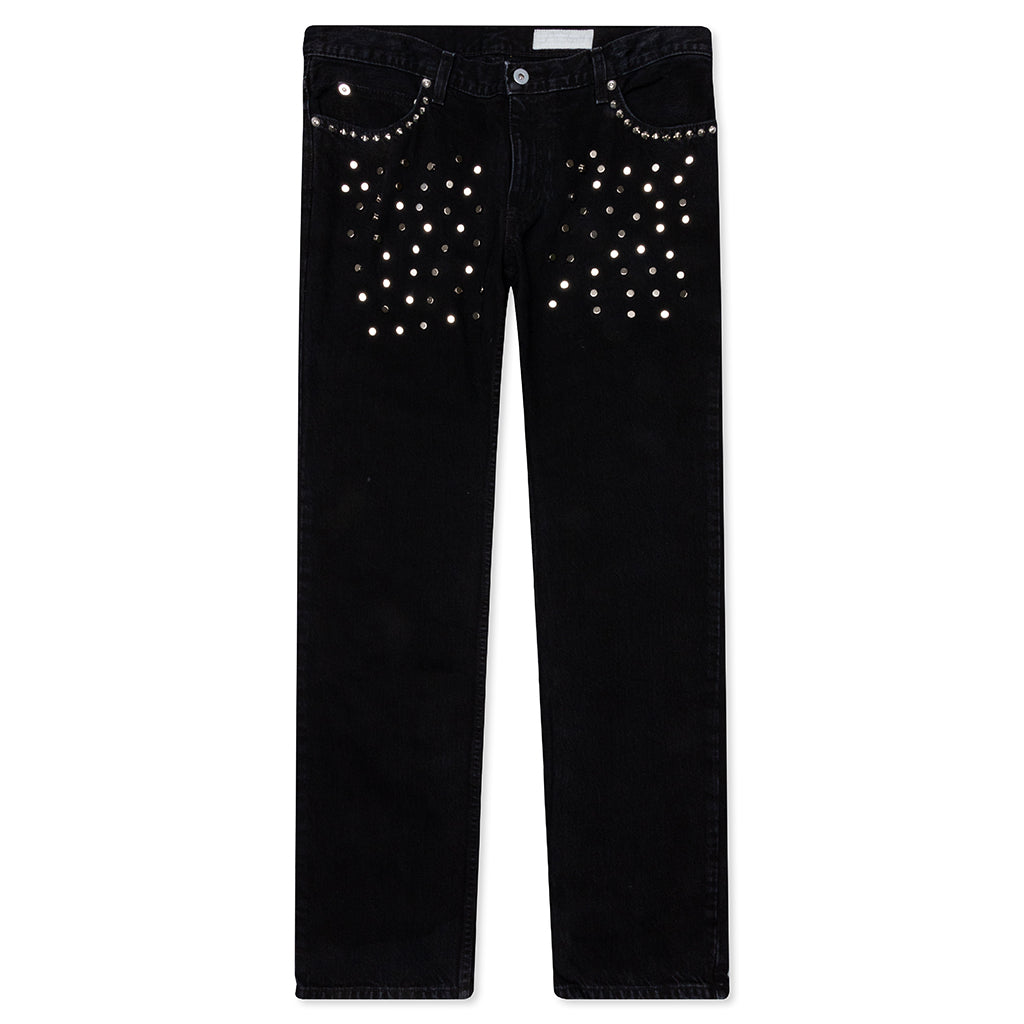 Studded Jeans - Black