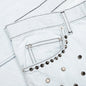Studded Jeans - Light Wash