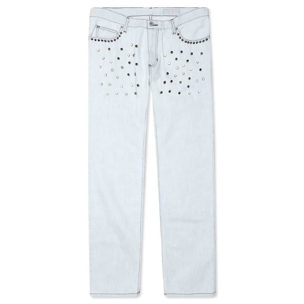 Studded Jeans - Light Wash