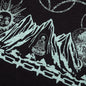 Tibetan Mountain T-Shirt - Black