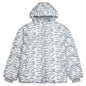 Tiger Puffer Jacket - White/Grey