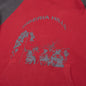 Tribal Batwing Hoodie - Red/Black