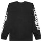 Sideways L/S Tee - Black