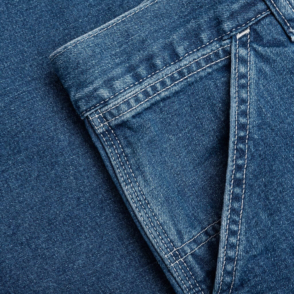 Simple Short - Blue Stone Washed