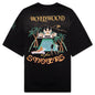 Sinners Oversized Tee - Black