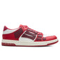 Skel Top Low - Red/White