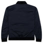 Skin Touch Nylon Bomber Jacket - Navy Blue