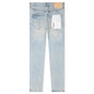 Skinny Fade Distressed Jeans - Light Indigo