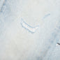 Skinny Fade Distressed Jeans - Light Indigo