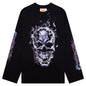 Skull L/S Tee - Black/Silver
