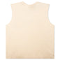 Sleeveless Crew Tee - Archival White