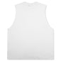 The Dean Sleeveless Tee - White