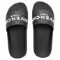 Slide Flat Sandals - Black