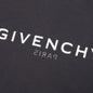 Slim Fit Reverse Print T-Shirt - Charcoal