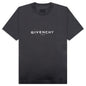 Slim Fit Reverse Print T-Shirt - Charcoal