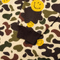 Smiley Camo Zip Jacket - Woodland