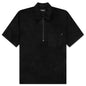 Smith 3/4 Zip Shirt - Black