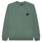 Snaked by a Horse Crewneck Sweatshirt - Pine Green