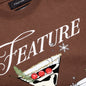 Snowflake Soiree Tee - Chocolate Fondant