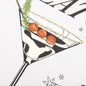 Snowflake Soiree Tee - Pigment Grey