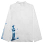 Waiting Around Long Sleeve Button Up Shirt - White