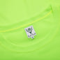 Crew Neck S/S Shirt Knit Mesh - Neon Green