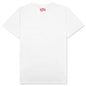 Space and Time S/S Tee - White