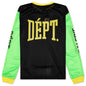 Sport Elegant L/S - Black/Green/Yellow