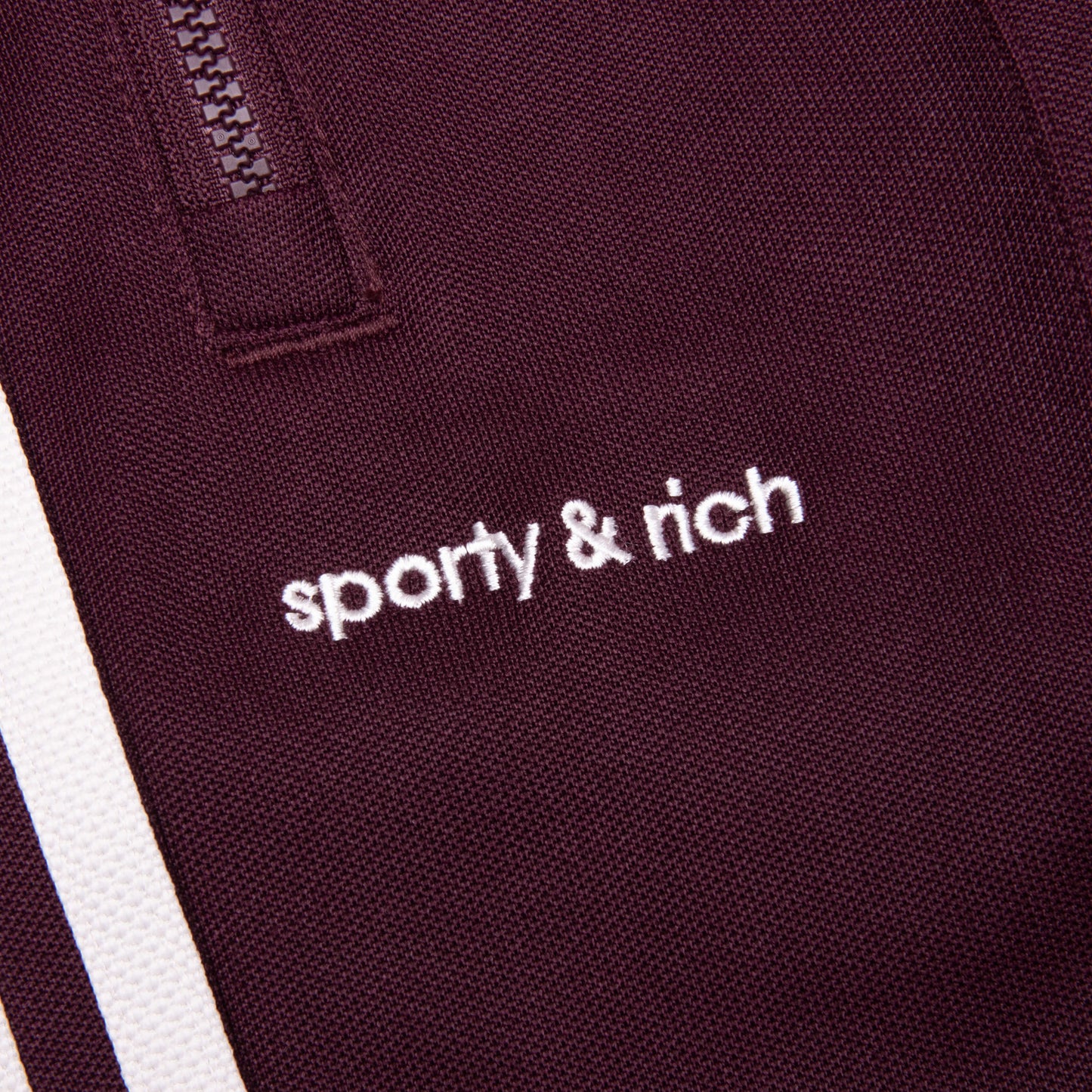 Adidas x Sporty & Rich Track Pant - Maroon