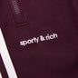 Adidas x Sporty & Rich Track Pant - Maroon