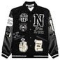 Stadium Jacket - Black/White