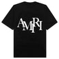 Staggered Logo Tee - Black
