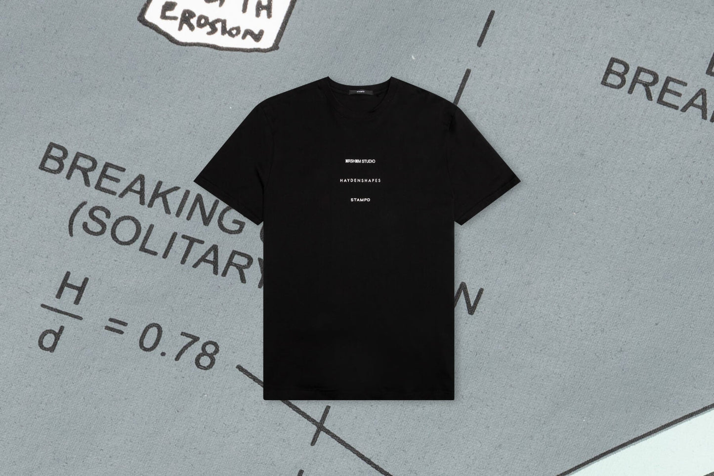 Stampd x Daniel Arsham Athletic Tee - Black