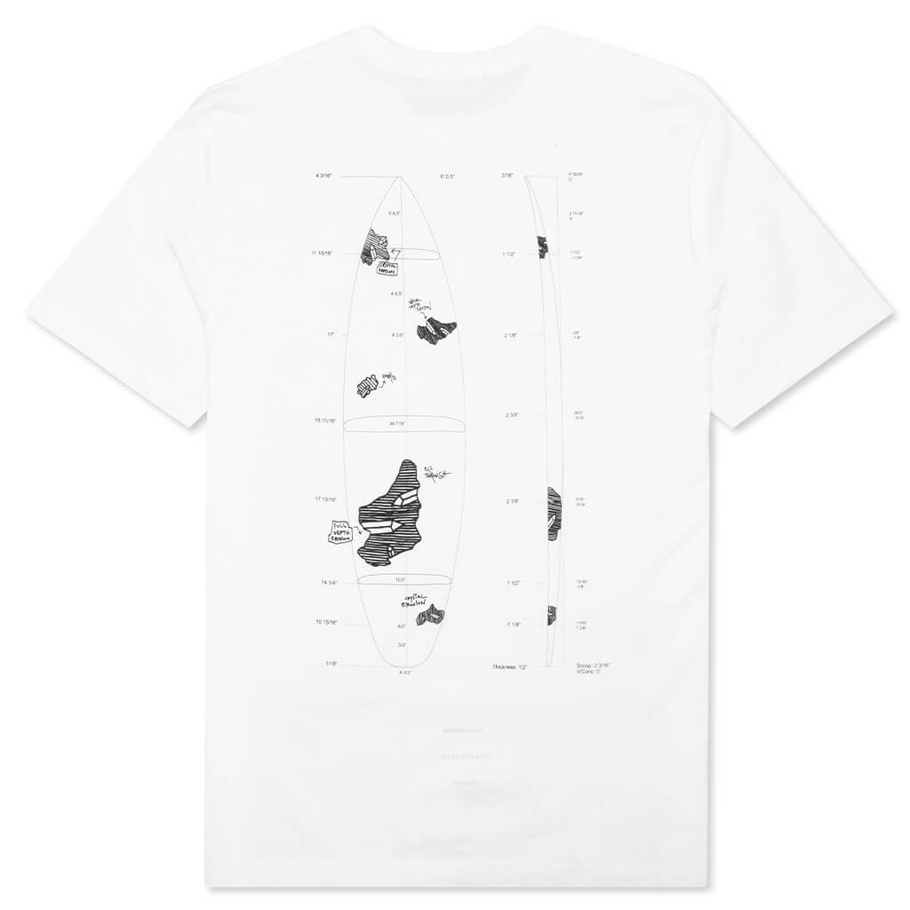 Stampd x Daniel Arsham  Eroded Tee - White