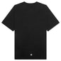 Flowers Cotton T-Shirt - Black