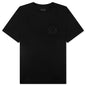 Embroidered Floral Logo Standard - Black