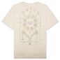Reverse Cotton with Tarot Print T-Shirt - Ivory