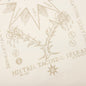 Reverse Cotton with Tarot Print T-Shirt - Ivory