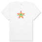 Star Logo Tee - White