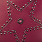 Star Studded Sweatpant - Burgundy