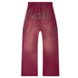 Star Studded Sweatpant - Burgundy