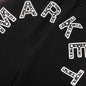 Starry Arc Fleece Short - Pirate Black