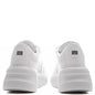 Velcro Strap Platform Sneakers - Optic White