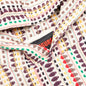 Stitch Poncho Hoodie - Ecru