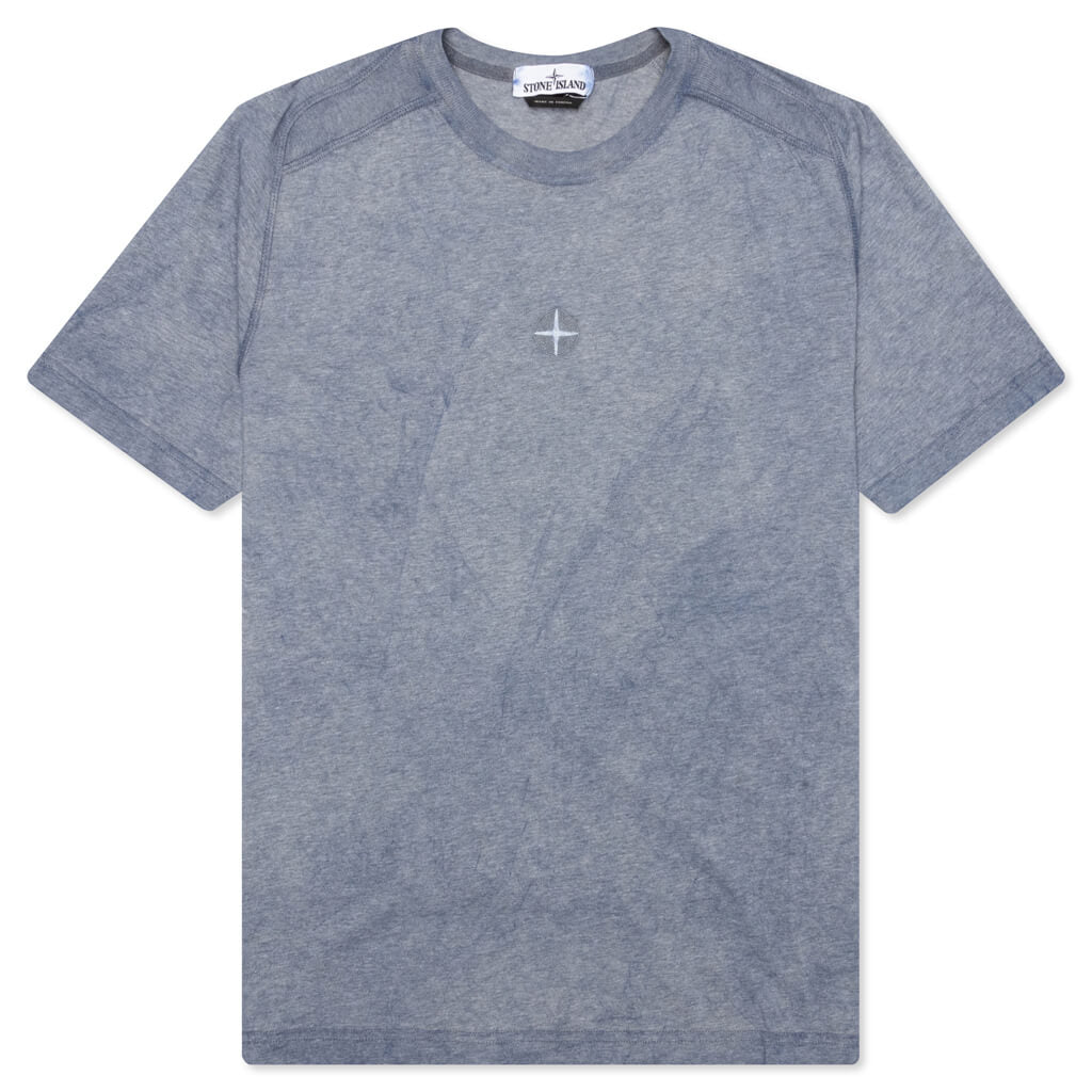 S/S T-Shirt 22993 - Dark Blue Melange